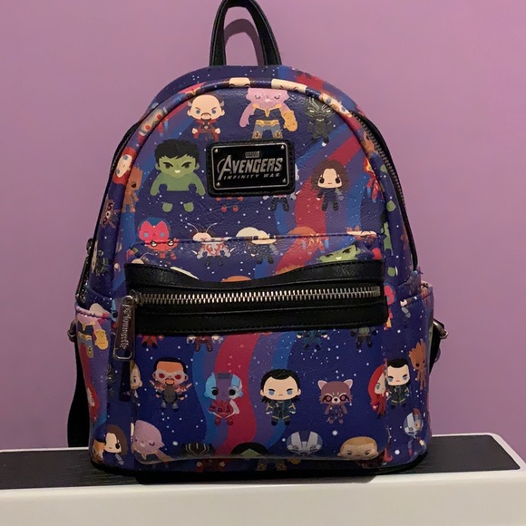 loungefly infinity war backpack